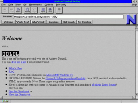 Netscape Navigator 1995