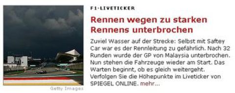 Putziger SPIEGEL online-Fehler